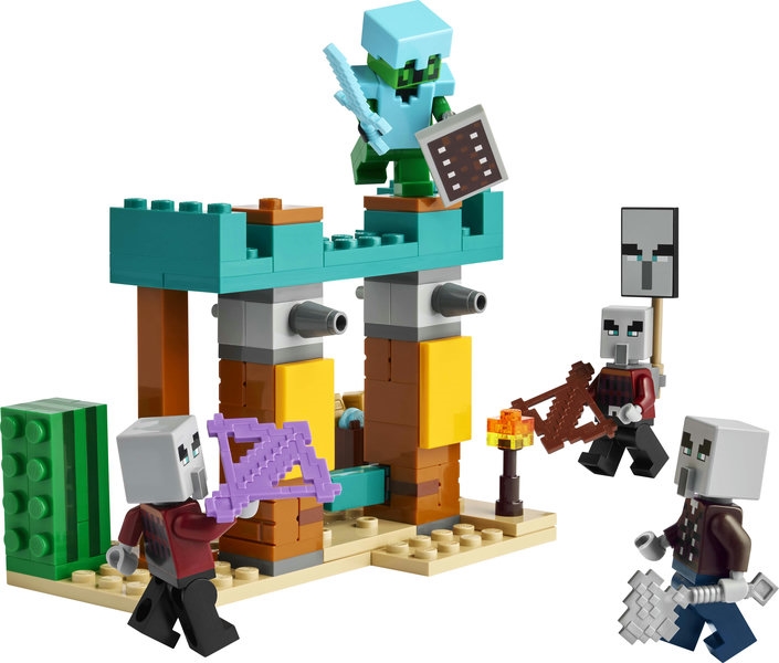 21267 LEGO MINECRAFT PUSTYNNY PATROL ZŁOSADNIKÓW