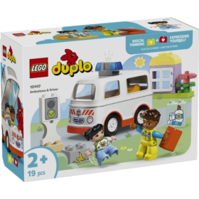 10447 LEGO DUPLO KARETKA Z KIEROWCĄ