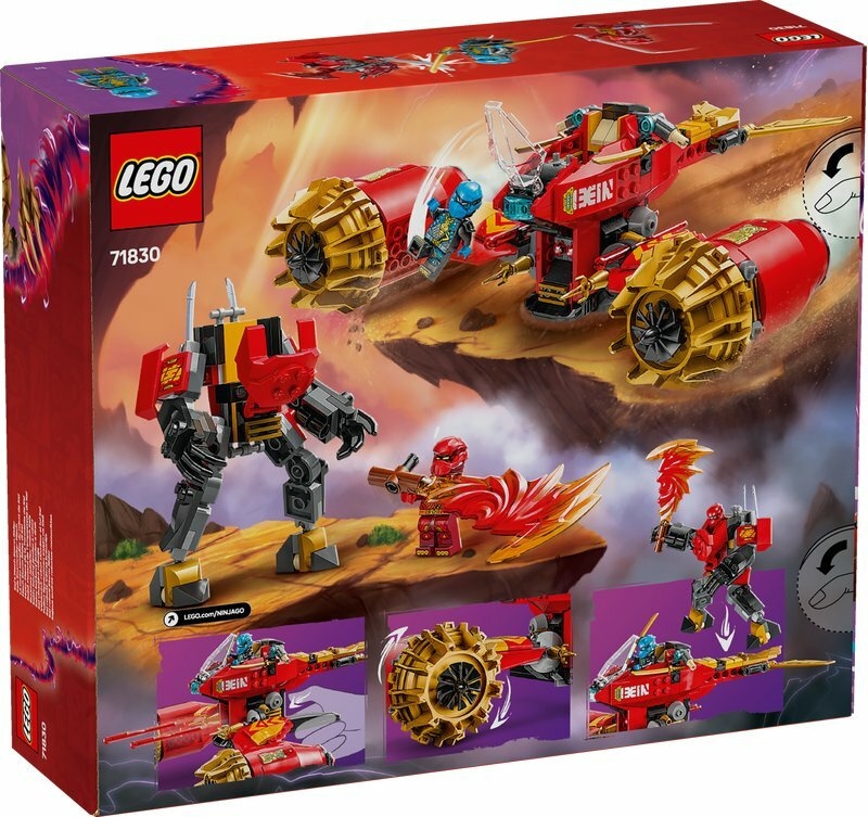 71830 LEGO NINJAGO BURZOWY JEŹDZIEC-MECH KAIA