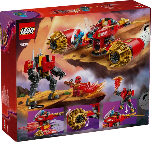 71830 LEGO NINJAGO BURZOWY JEŹDZIEC-MECH KAIA