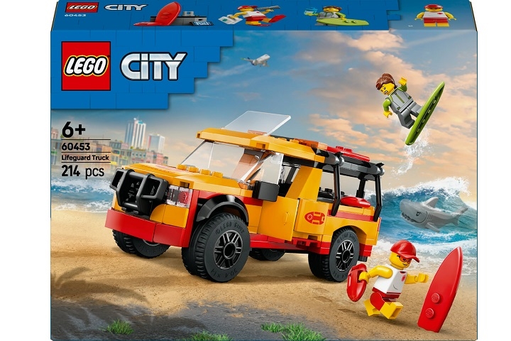 60453 LEGO CITY FURGONETKA RATOWNIKÓW PLAŻOWYCH