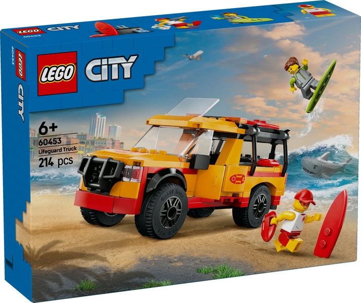 60453 LEGO CITY FURGONETKA RATOWNIKÓW PLAŻOWYCH