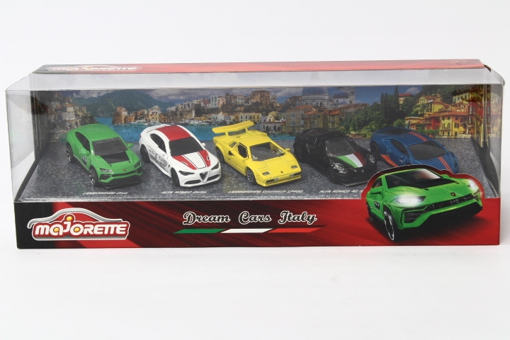 Majorette Dream cars Italy 5-pack 205-3178