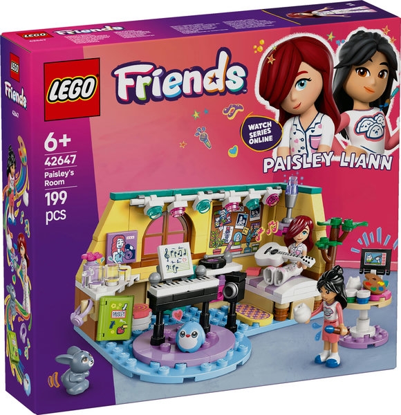 42647 LEGO FRIENDS POKÓJ PAISLEY