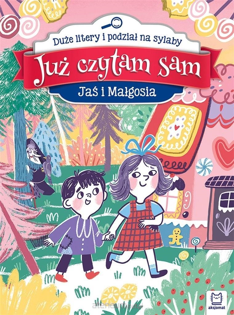 Już czytam sam Jaś i Małgosia Duże litery....32526