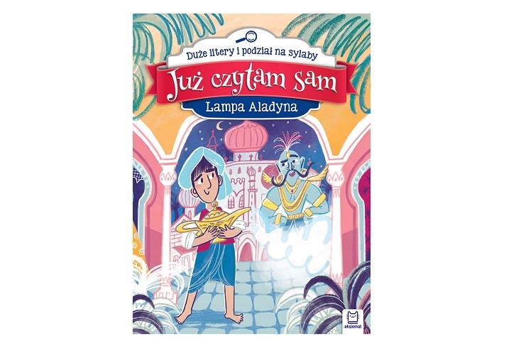 Już czytam sam Lampa Aladyna Duże litery... 32533