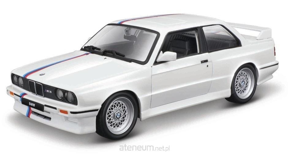 BBU 1:24 BMW M3 E30 1988 white 21100WT 14309