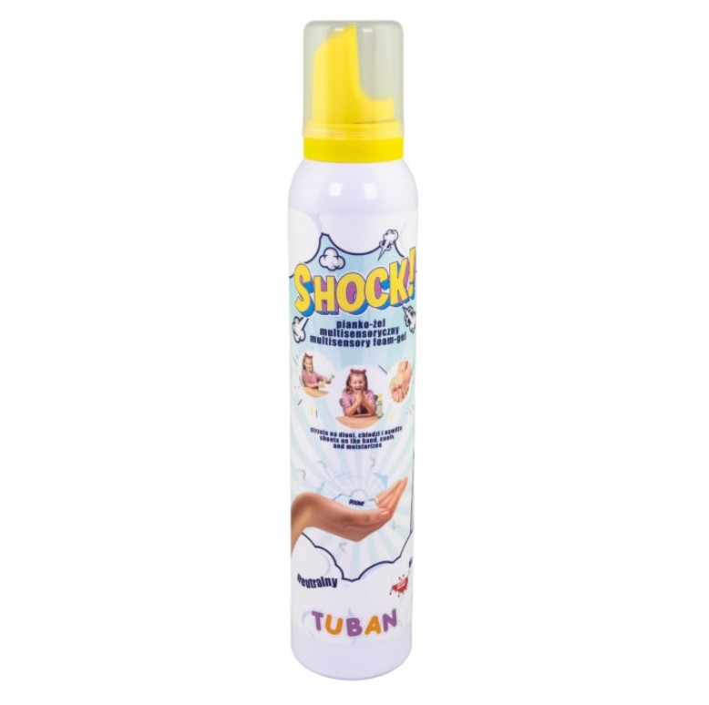 TUBAN SHOCK! pianko-żel 200ml neutr.TU3400 34009