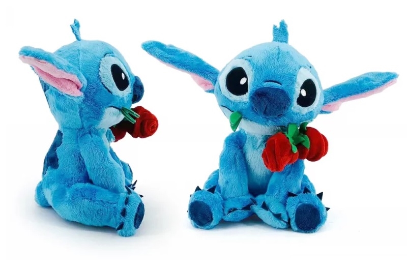 DISNEY Stitch z różą 25cm 587-0178