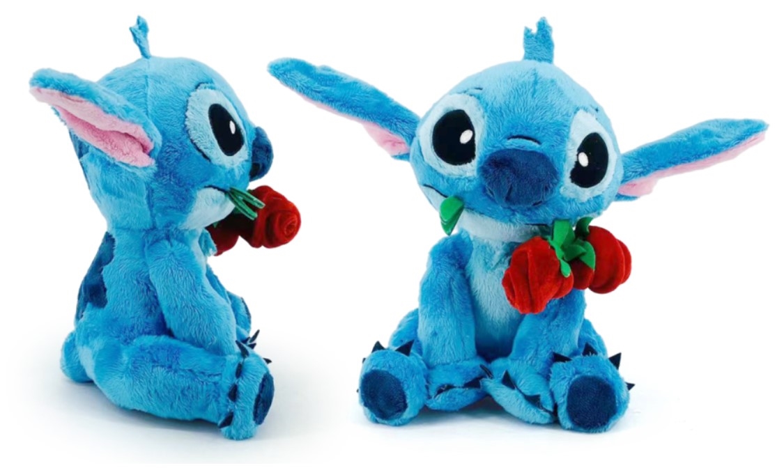 DISNEY Stitch z różą 25cm 587-0178