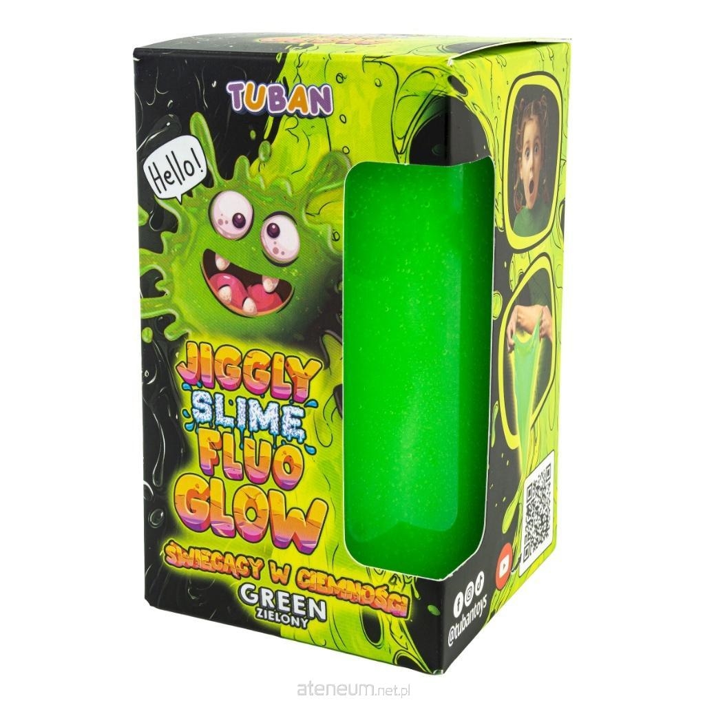 TUBAN JigglySlime FluoGlow zielony TU3823 38236