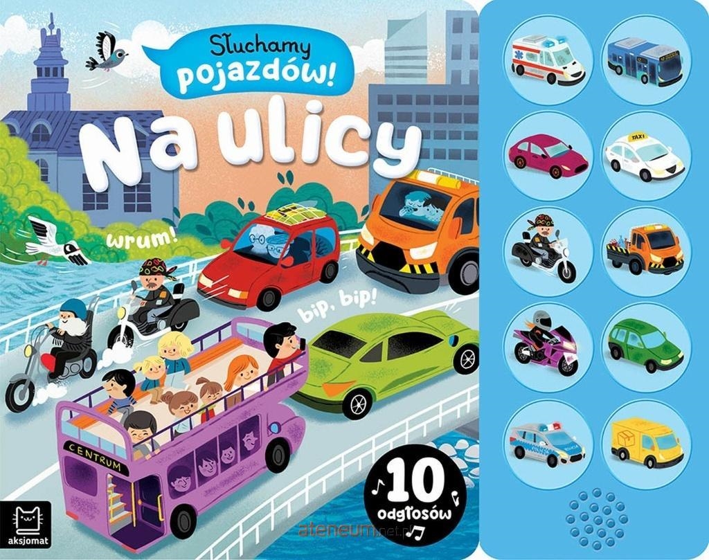 Słuchamy pojazdów! Na ulicy 10 odgłosów 39501