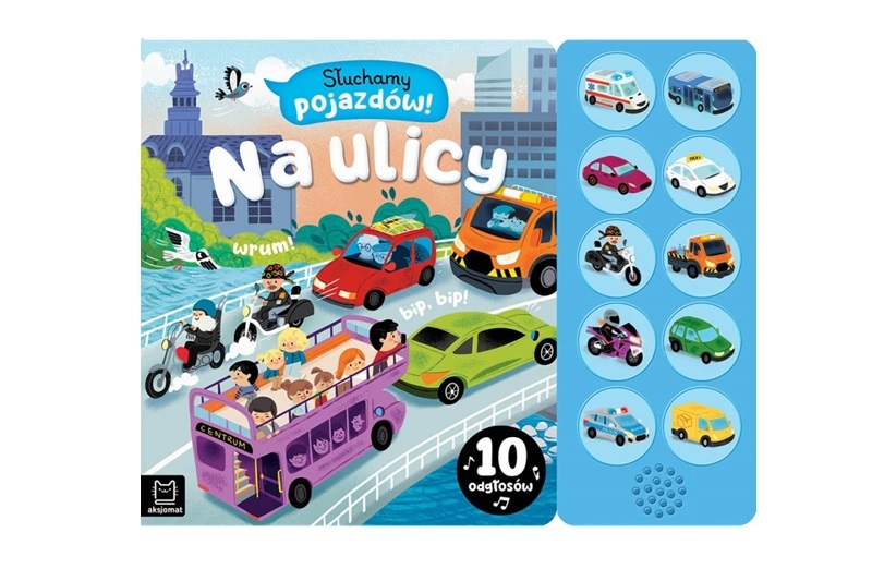 Słuchamy pojazdów! Na ulicy 10 odgłosów 39501