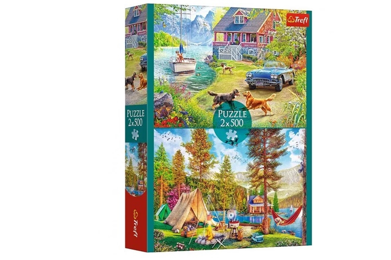 PUZZLE 2x500 Letni relaks 37497