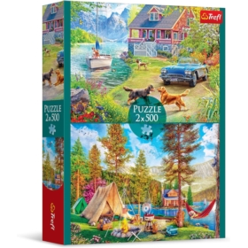 PUZZLE 2x500 Letni relaks 37497
