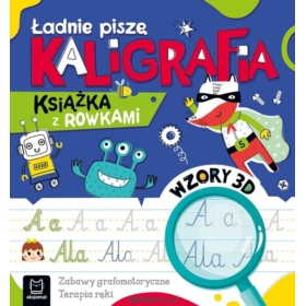 Ładnie piszę Kaligrafia Książka z rowkami 40751