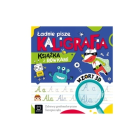 Ładnie piszę Kaligrafia Książka z rowkami 40751