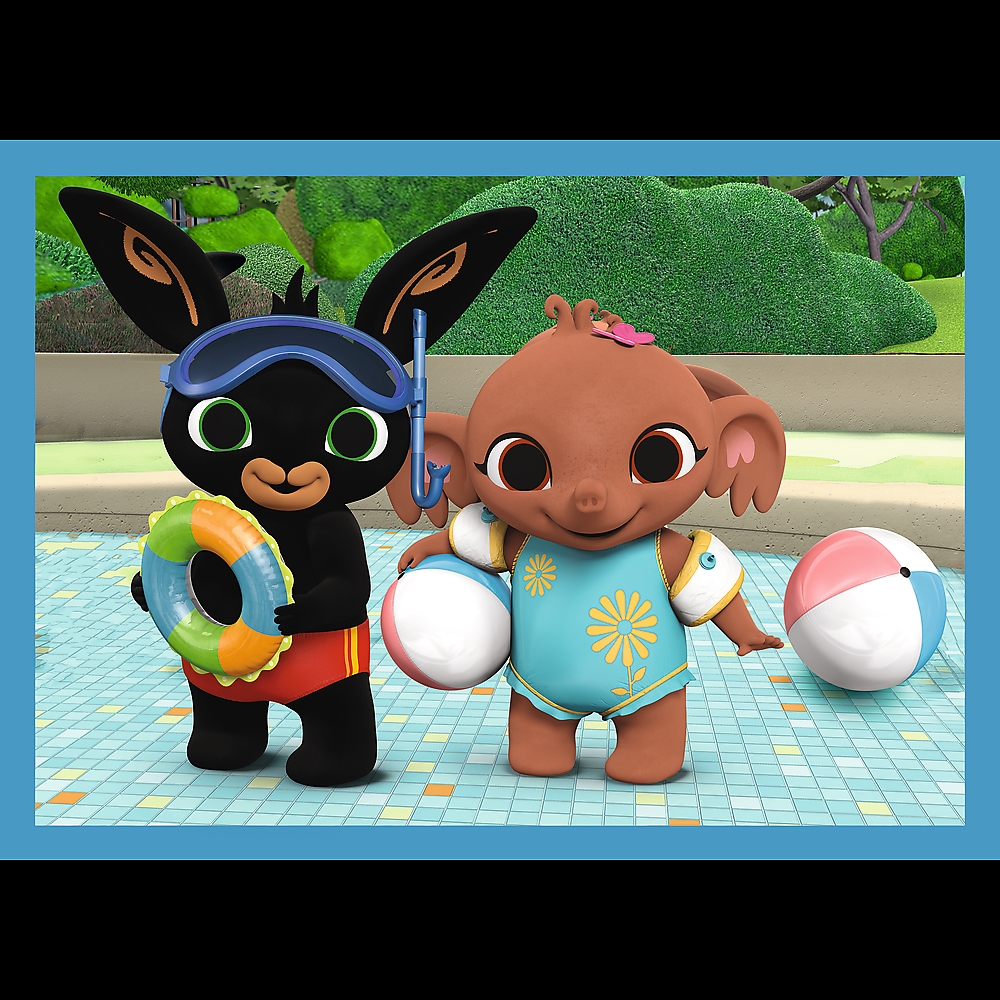 PUZZLE 4w1 12/15/20/24 Wesoły Bing 34631