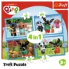 PUZZLE 4w1 12/15/20/24 Wesoły Bing 34631