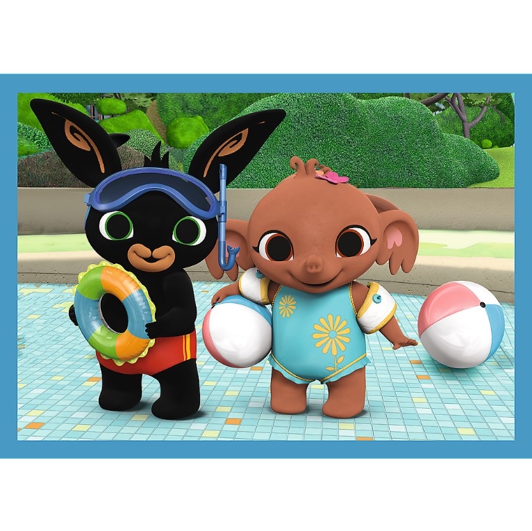 PUZZLE 4w1 12/15/20/24 Wesoły Bing 34631