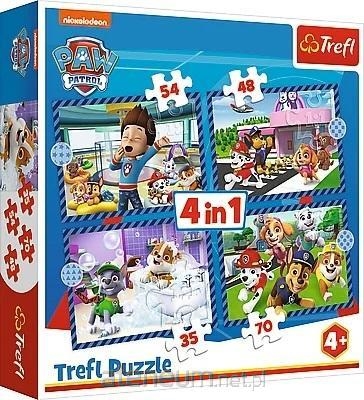 PUZZLE 4w1 Psie sprawy/Viacom PAW Patrol 34650