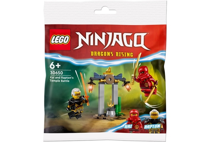 LEGO NINJAGO 6+ Bitwa Kaia i Raptona 30650