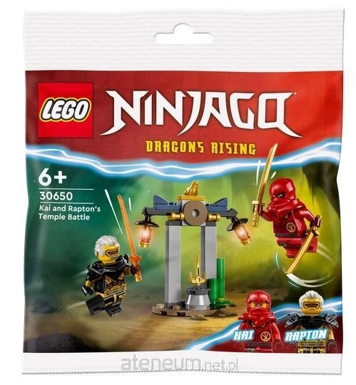 LEGO NINJAGO 6+ Bitwa Kaia i Raptona 30650