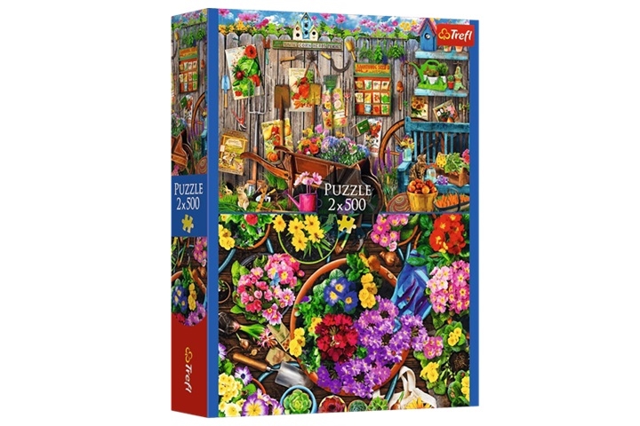 PUZZLE 2x500 Prace w ogrodzie 37529