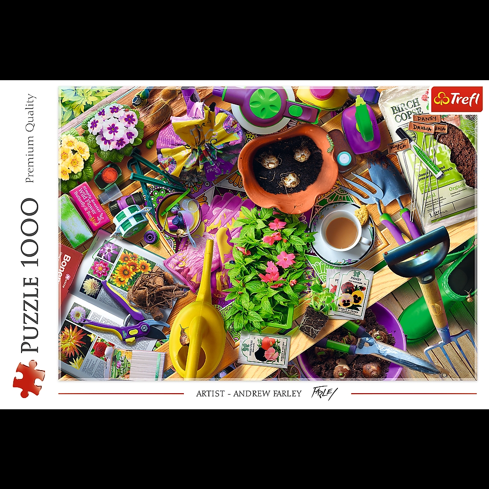 PUZZLE 1000 Porządki w ogrodzie 10927