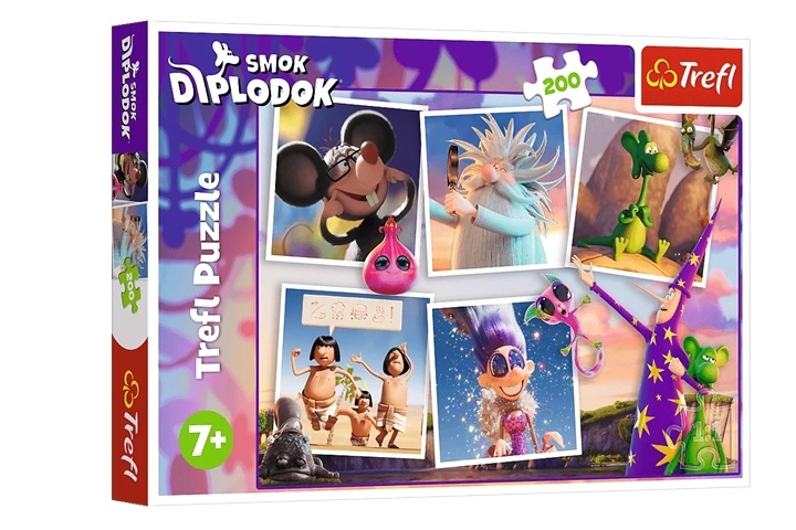 PUZZLE 200 Przygody Smoka Diplodoka 13322