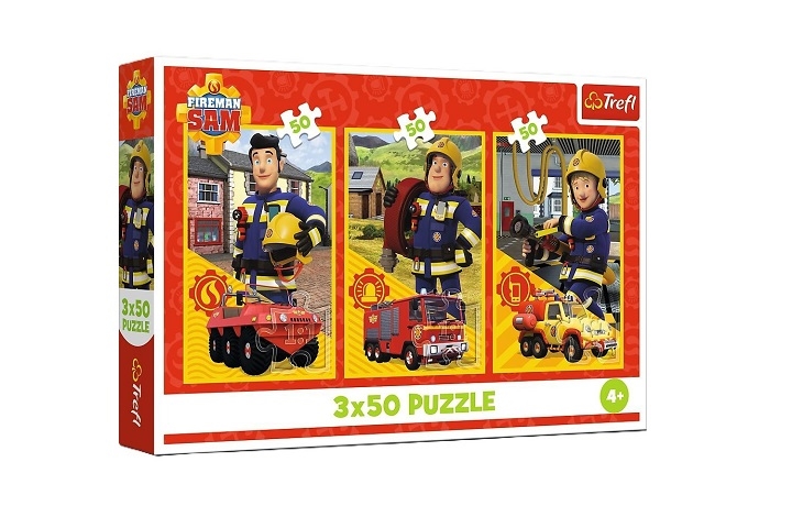 PUZZLE 3x50 Ekipa z remizy /Strażak Sam 34880