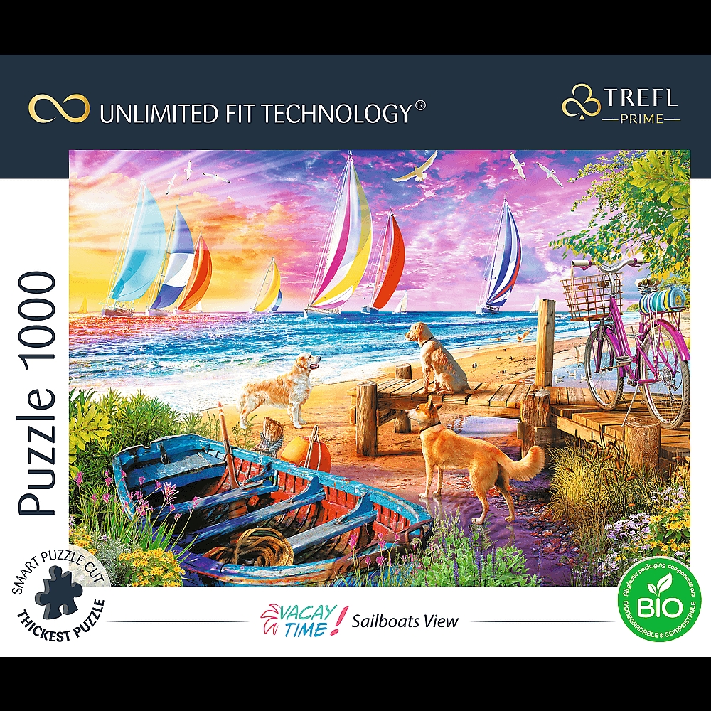 PUZZLE TREFL PRIME UFT 1000 - Vacay Time przedstaw
