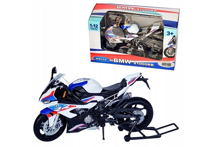 WELLY 1:12 motocykl BMW S1000RR 62107