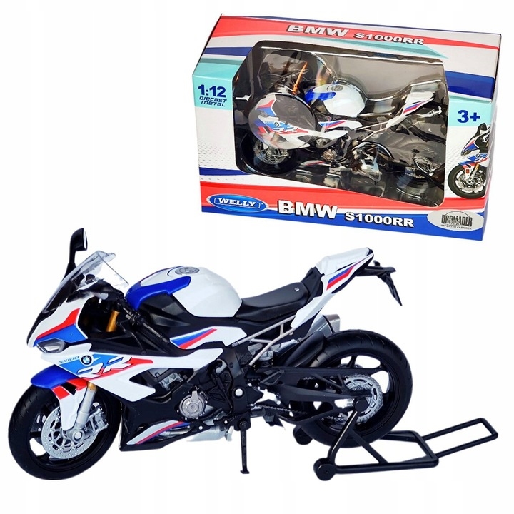 WELLY 1:12 motocykl BMW S1000RR 62107