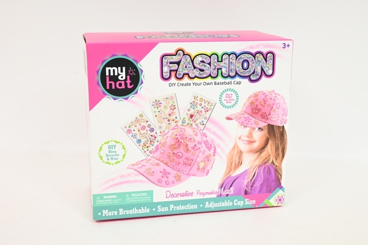 Czapka do dekoracji różowa 1355121 51210