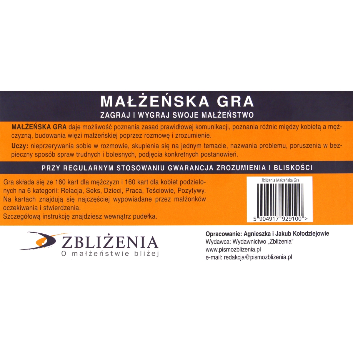 Gra Małżeńska + extra karty 19863 29100