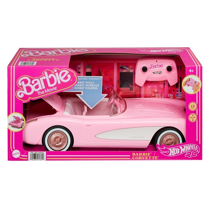 Barbie RC auto Movie cabriolet Corvette HPW40