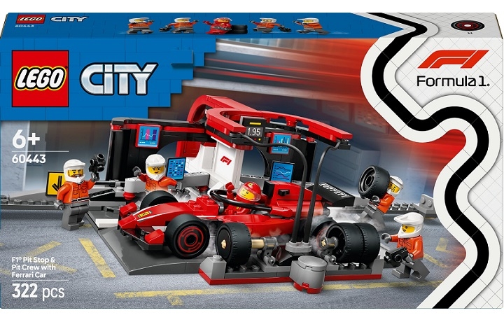 *****LEGO CITY F1 Pit stop i mechanicy 60443