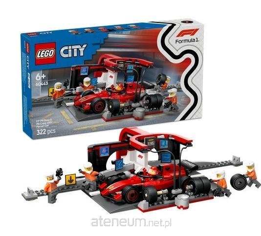 *****LEGO CITY F1 Pit stop i mechanicy 60443