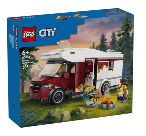 LEGO CITY Wakacyjny kamper pelen p 60454