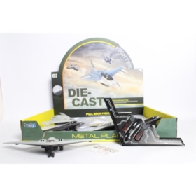 Samolot metalowy 1szt 1304016 40165