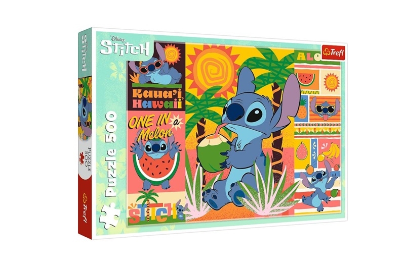 PUZZLE 500 Holidays with Stitch 37483