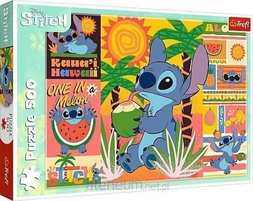 PUZZLE 500 Holidays with Stitch 37483