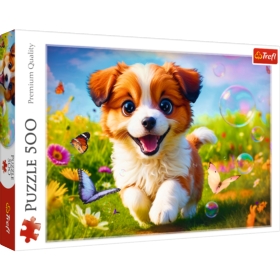 PUZZLE 500 Wesoły piesek 37524