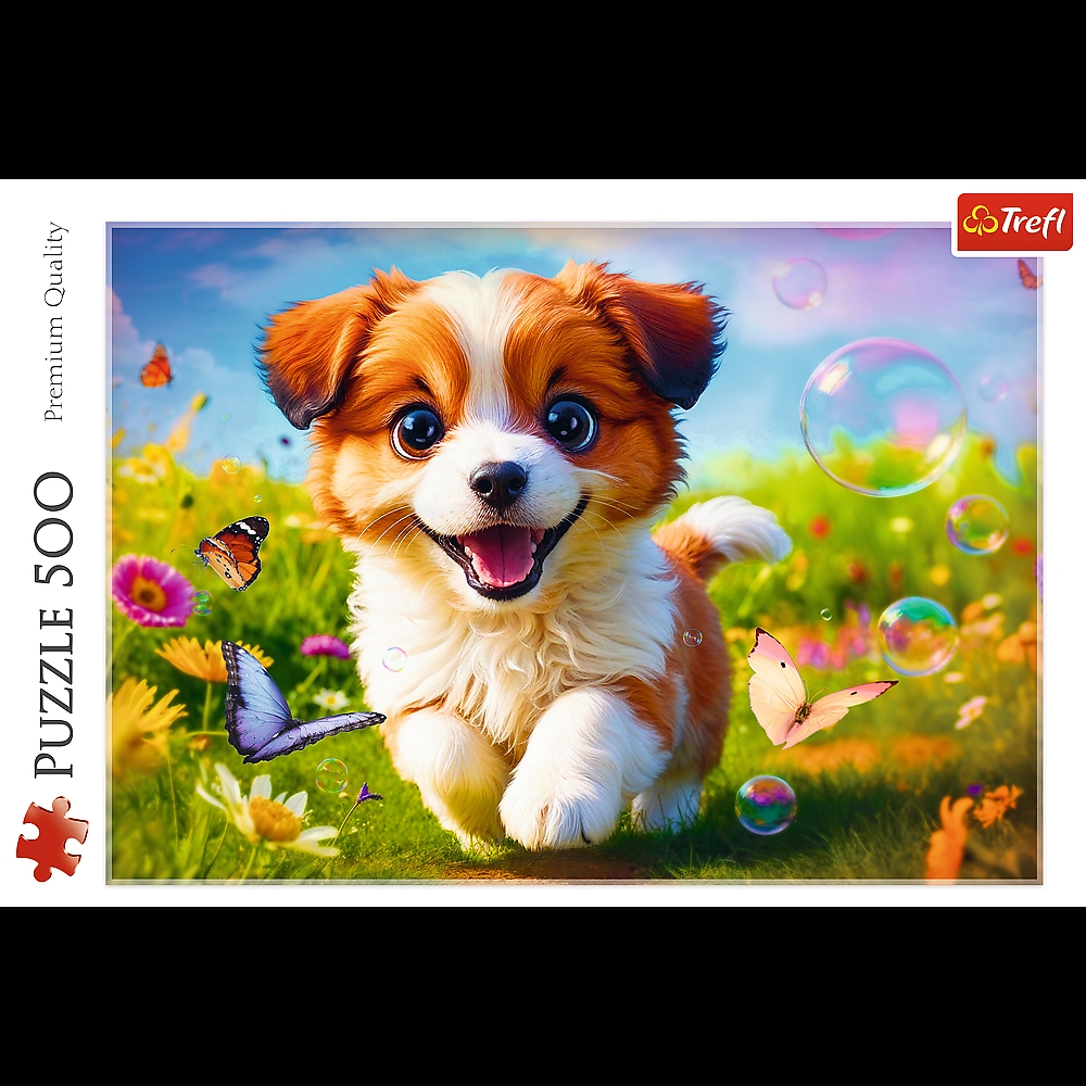 PUZZLE 500 Wesoły piesek 37524