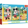 PUZZLE 3x50 Myszki na wakacjach /Disney 34881