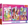PUZZLE 3x80 Księżniczki przyjaciółki /Princ..34884