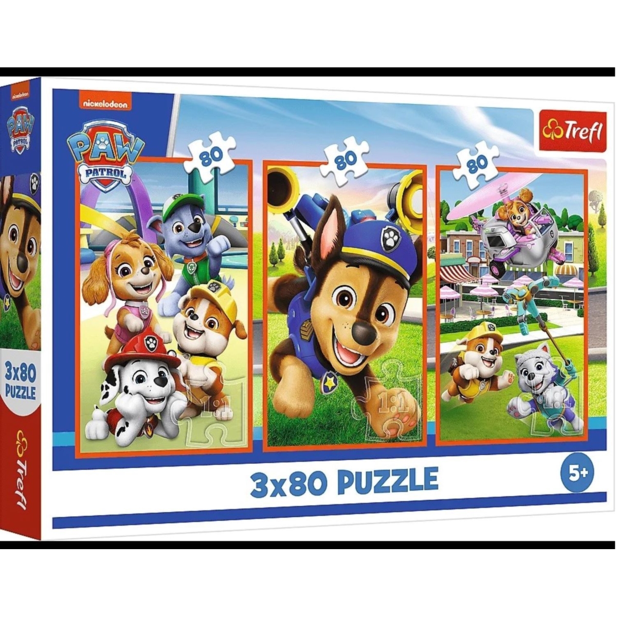 PUZZLE 3x80 Psia zgraja /Psi Patrol 34886
