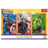 PUZZLE 3x50 Twój bohater/Marvel TheAvengers 34891