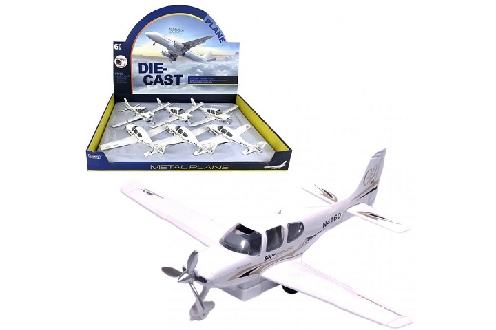 Samolot cywilny metal św/dźw 1szt 1354977 49774